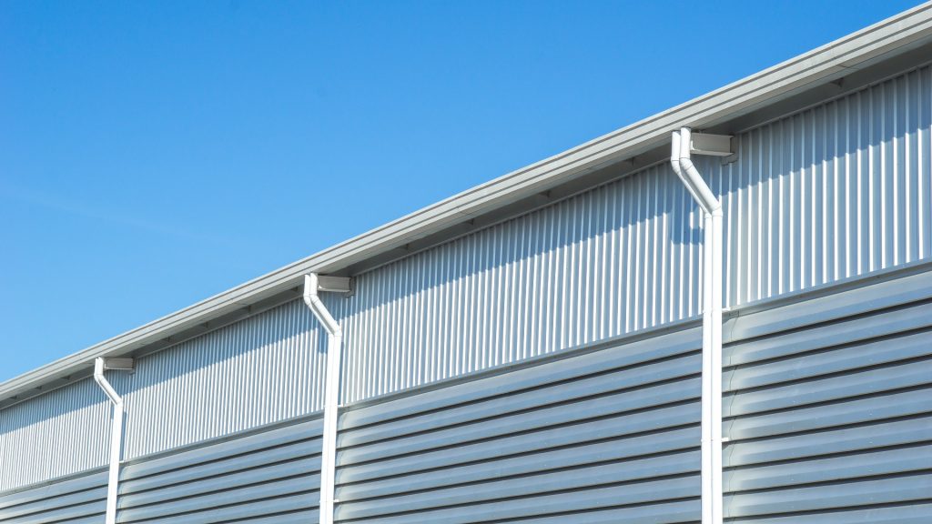 Factory,Warehouse,And,Industrial,Concept,-,Close,Up,Wall,And